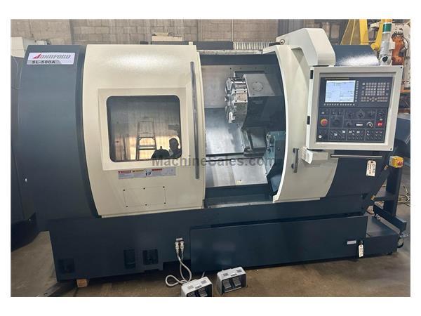 Johnford SL-500A CNC Slant Bed Lathe, Fanuc 0iTD, 12&quot; 3-Jaw Chuck,2021