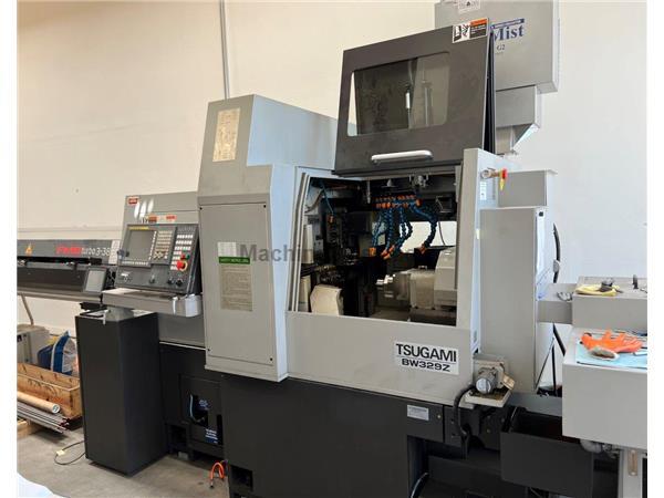 2020 Tsugami BW329Z 9-Axis Swiss-Type Lathe