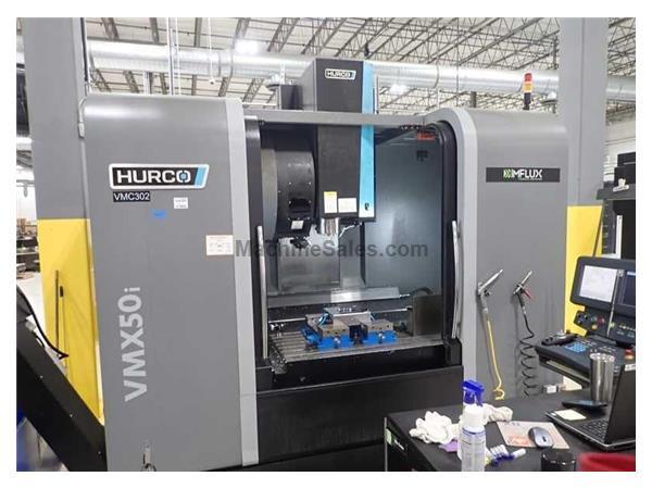 Hurco VMX50i Vert Mach Center, 10&quot; Hurco H320 4th Axis Rotary Table