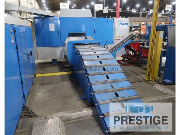 Pivatic PCC60 TTHD CNC Punch Center for Coils w/Uncoiler, Straightener, Cut