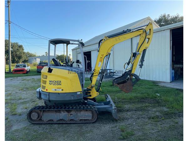 2021 Wacker Neuson EZ36 Mini Excavator RTR#407379-01