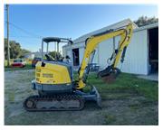 2021 Wacker Neuson EZ36 Mini Excavator RTR#407379-01