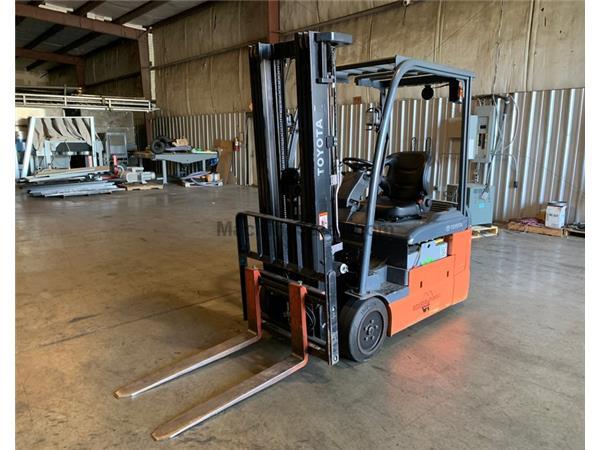 2015 Toyota 8FBE20U Electric Forklift RTR#4073675-01