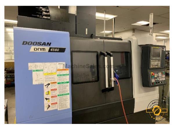 DOOSAN DNM4500 CNC VERTICAL MACHINING CENTER NEW: 2018 | AG 86104