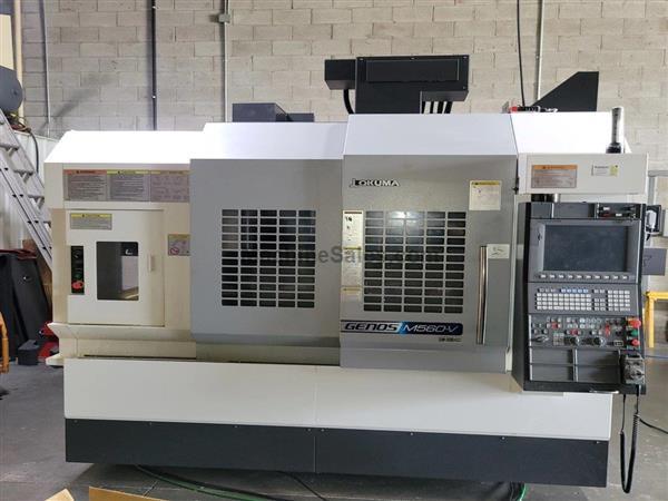 OKUMA GENOS M560-V CNC VERTICAL MACHINING CENTER NEW: 2018| IH 86147