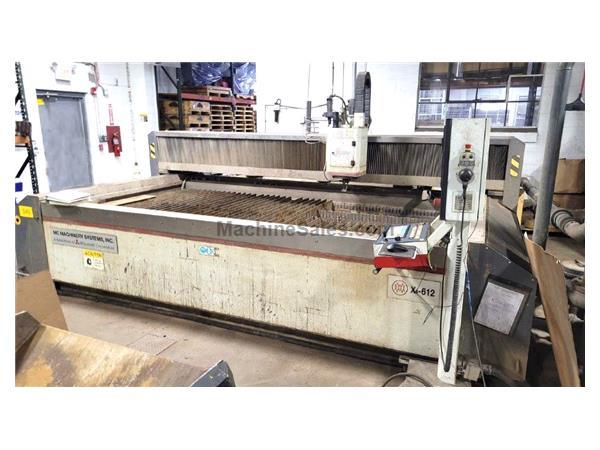 6’ x 12’ Mitsubishi MWX4612 CNC Water Jet