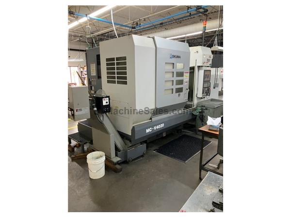 OKUMA MCV-4020 CNC VERTICAL MACHINING CENTER NEW: 2006 | JS 86154