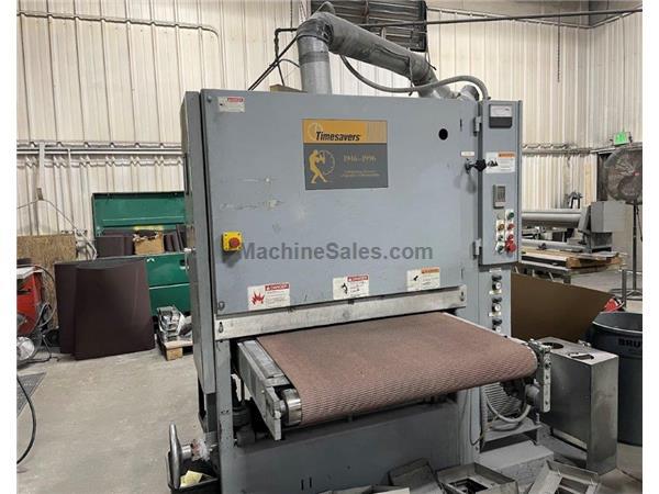 37&quot; Timesaver 137 Dry Belt Grinding/Graining Machine