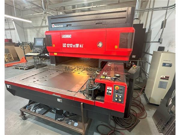 2012 - 2000 Watt Amada Pulsar 1212 Alpha IV-NT Laser *Low Hours*