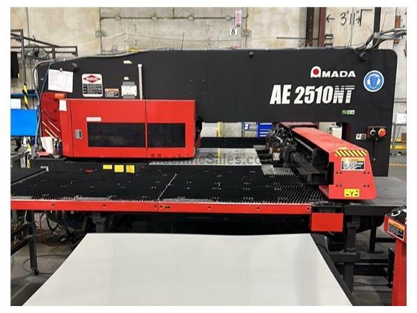 AMADA AE 2510NT SERVO DRIVEN TURRET PUNCH, NEW: 2017