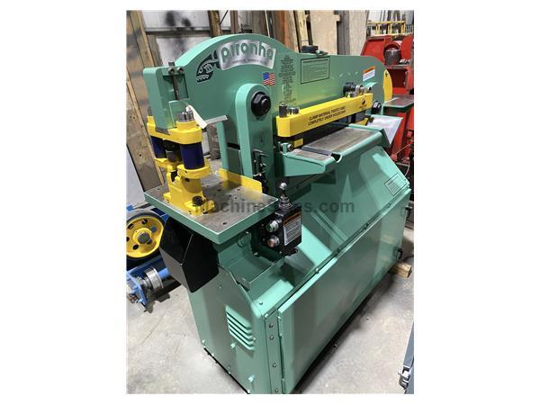 50 ton Piranha Hydraulic Ironworker, Original Larger Model P50