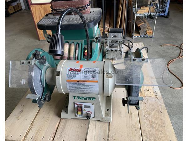 Grizzly 8&quot; Variable-Speed Bench Grinder RTR#4073783-05