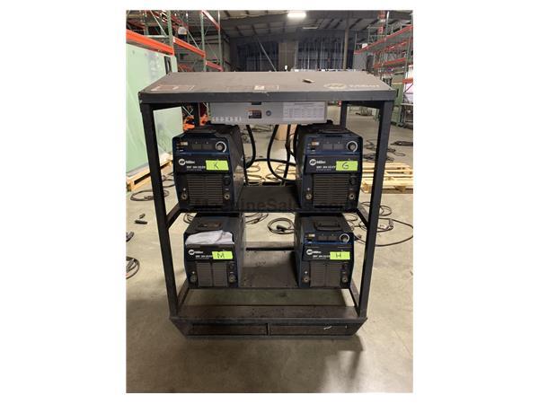 (4) Miller XMT 304 CC/CV Multiprocess Welders RTR#4073295-01