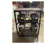 (4) Miller XMT 304 CC/CV Multiprocess Welders RTR#4073295-01