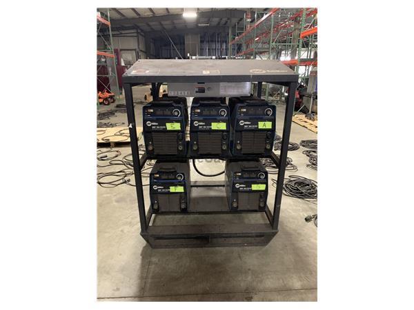 (5) Miller XMT 304 CC/CV Mutiprocess Welders RTR#4073295-02