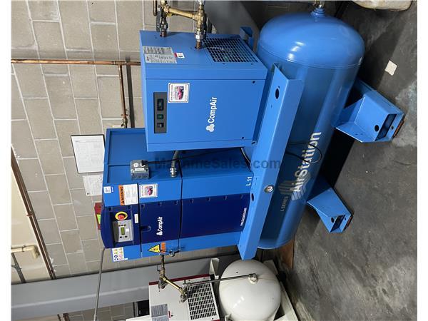 CompAir Model LFR1A Rotary Screw 15 Horse Power Air Compressor, MFG. 2015