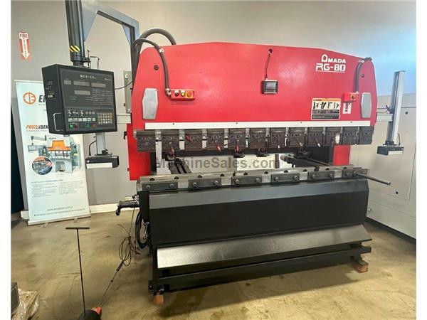 1998 - 88 Ton Amada RG-80 CNC Hydraulic Press Brake