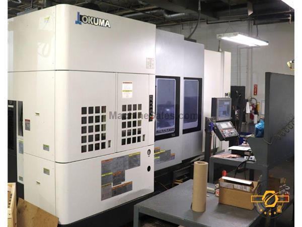 OKUMA MULTUS U3000 2SW/1500 BIG BORE CNC LATHE NEW: 2018|AG 86215