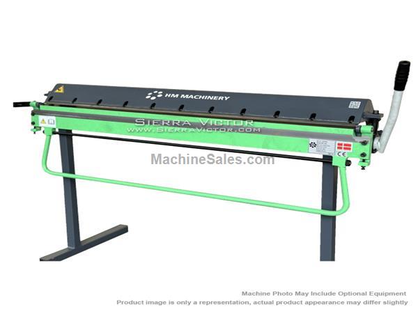 HM MACHINERY HM 1300L 4ft x 20ga. Straight Brake w/Angled Nose Bar