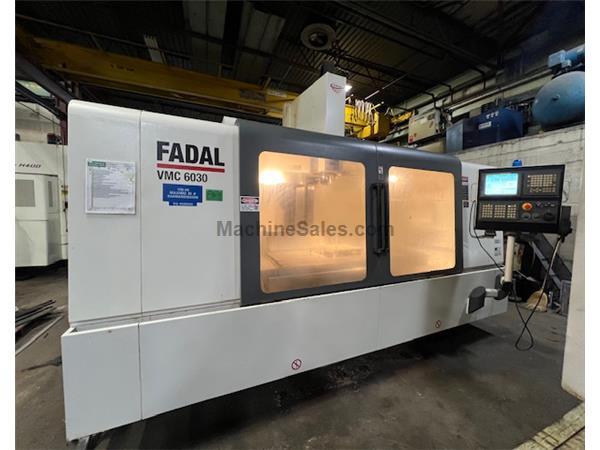 2007 Fadal 6030 CNC Machining Center with Fanuc 18i Control, Thru Spindle C