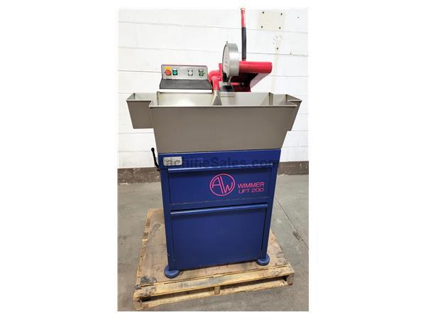 Anton Wimmer Model UFT200 Immersion Type Abrasive Cut-Off Machine