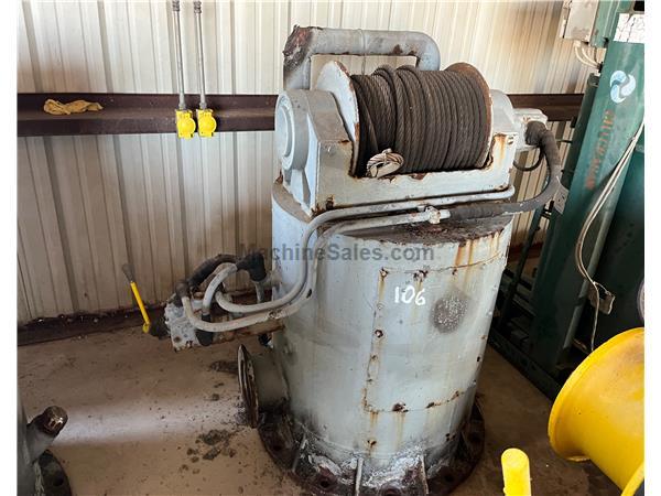 #106 • HYDRAULIC MARINE WINCH, UNKNOWN CAPACITY