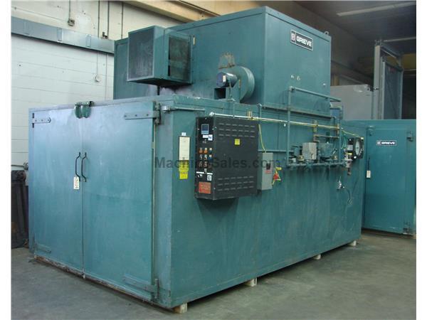 Grieve 96"W x 74"H x 15ft. walk-in gas fired 300F Class A