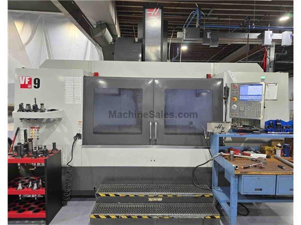 Haas VF9/50 CNC Vert Machining Cntr, 84&quot; x36&quot; tbl, XYZ=84/40/30&q