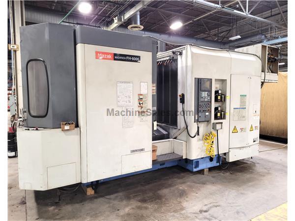 Mazak Model FH-6000 4-Axis CNC Horizontal Machining Center