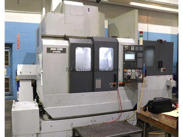 2003 MORI SEIKI NV5000A/40 DUAL PALLET