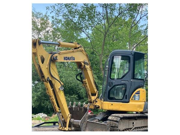 2012 Komatsu PC55MR-3  Mini Excavator RTR#4083266-01