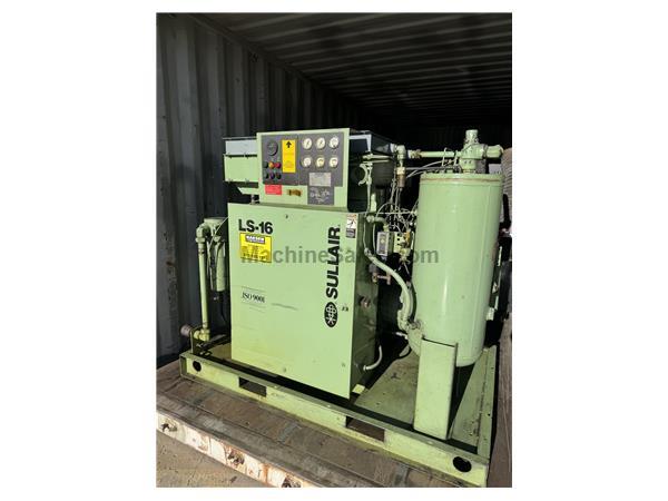 SULLAIR LS-16 ROTARY SCREW COMPRESSOR