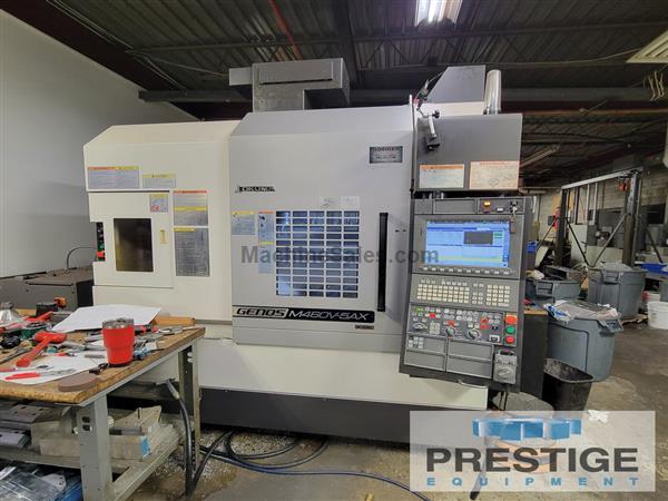 Okuma Genos M460V-AX 5-Axis CNC Vertical Machining Center