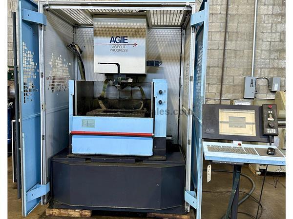 Agie Agiecut Progress 2 CNC Wire EDM, Agievision CNC, XYZ=13.8/9.8/10.1&amp