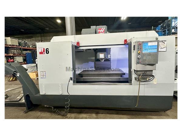 Haas VF-6/40 CNC Vert Machining Cntr, 28" x64" tbl, XYZ=64/32/30&