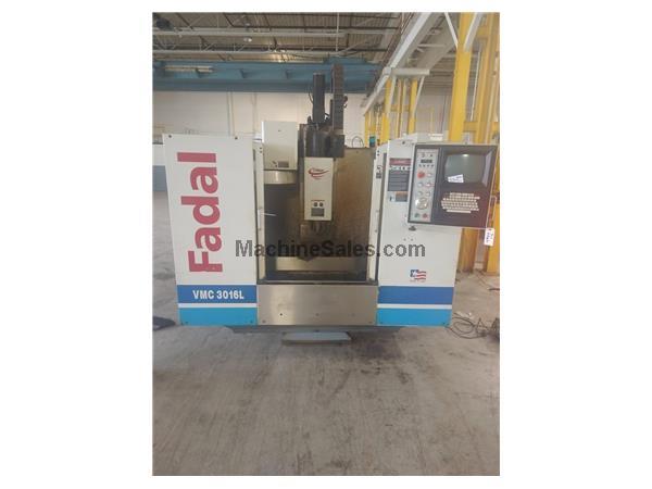 Fadal VMC 3016L Model 904-1L, CNC Vertical Machining Center, 1999