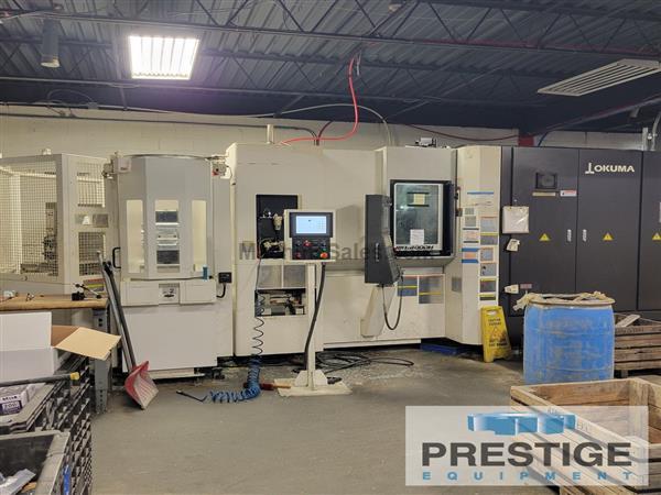 Okuma MB4000H CNC 4-Axis Horizontal Machining Center