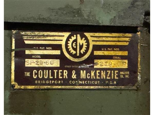 COULTER &amp; MCKENZIE SP-20-60 WIRE TAKE UP (14470)