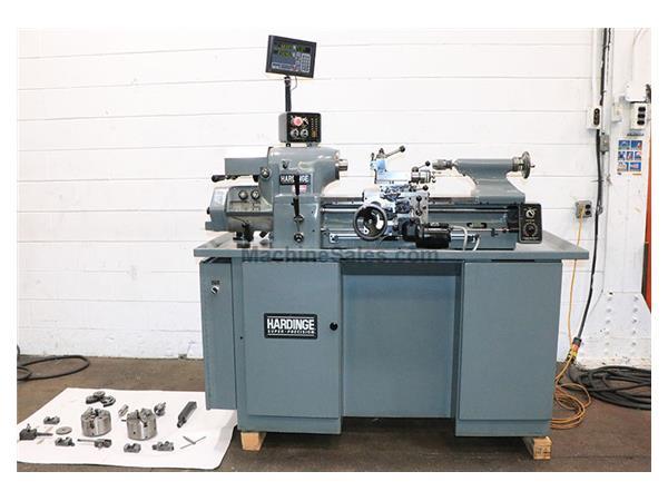 11" Swing 18" Centers Hardinge HLV-EM PRECISION ENGINE LATHE, nch/Metric, Newall 11" Swing 18" Centers Hardinge HLV-EM PRECISION ENGINE LATHE, nch/Metric, Newall
