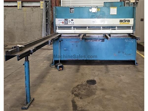 Adira 10'  x 1/4" Hydraulic Shear W/FOPBG Adira 10'  x 1/4" Hydraulic Shear W/FOPBG