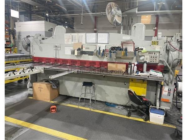 Cincinnati 12' x 1/4" Mechanical Power Squaring Shear Cincinnati 12' x 1/4" Mechanical Power Squaring Shear