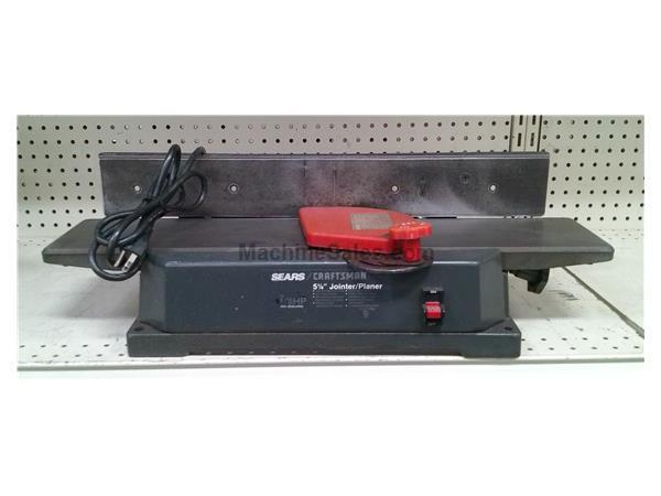 Jointer 5-1/8" BT Craftsman Jointer 5-1/8" BT Craftsman